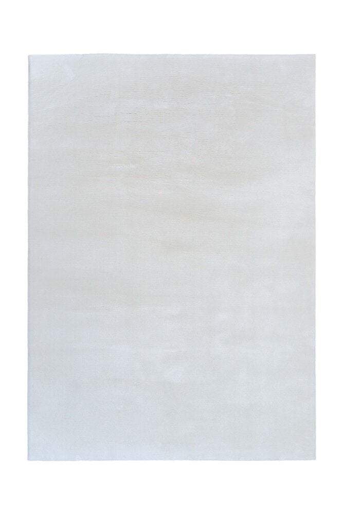 Flycarpets Zetha Vloerkleed - Effen Zacht Hoogpolig - Crème