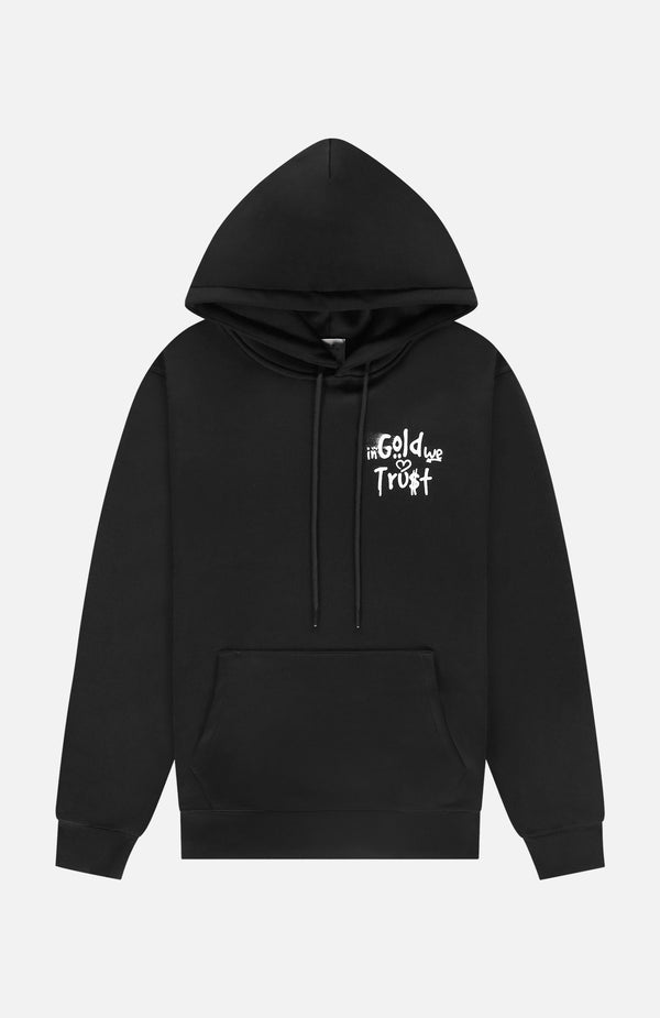 franzel amsterdam The Graffiti Hoodie Black