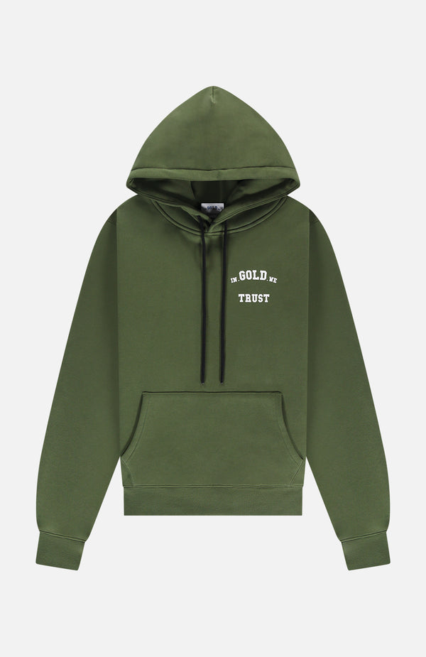 franzel amsterdam The Out Hoodie Dark Green