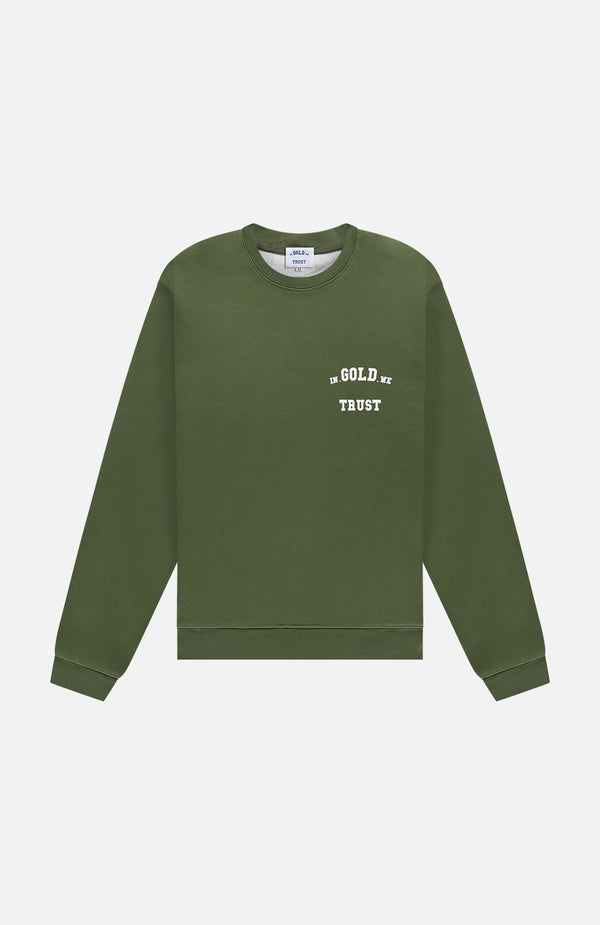 franzel amsterdam The Out Sweater Dark Green