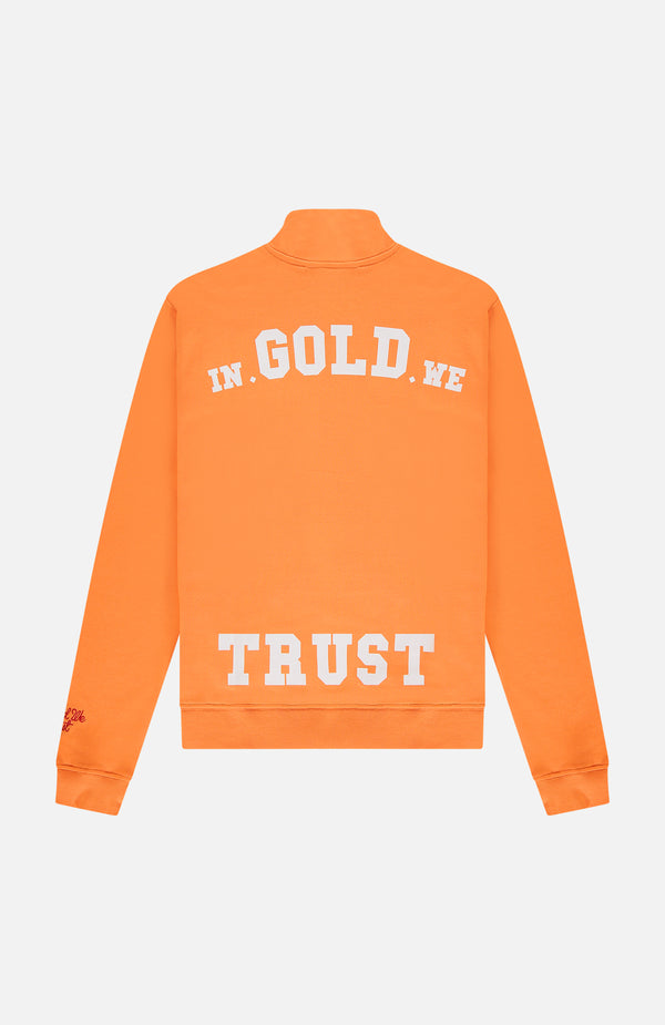 Franzel Amsterdam The Slim Half Zip Sun Orange
