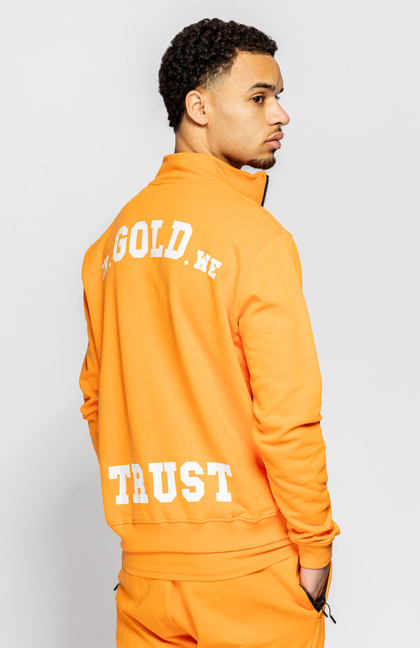 Franzel Amsterdam The Slim Half Zip Sun Orange