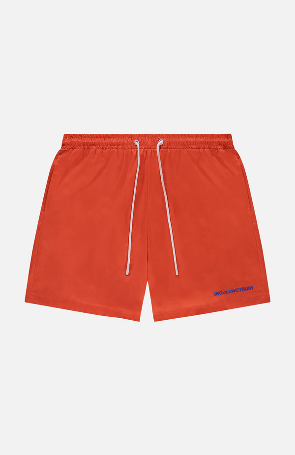 franzel amsterdam The Straight Swim Short Orange
