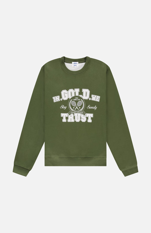 franzel amsterdam The Tennis Sweater Green