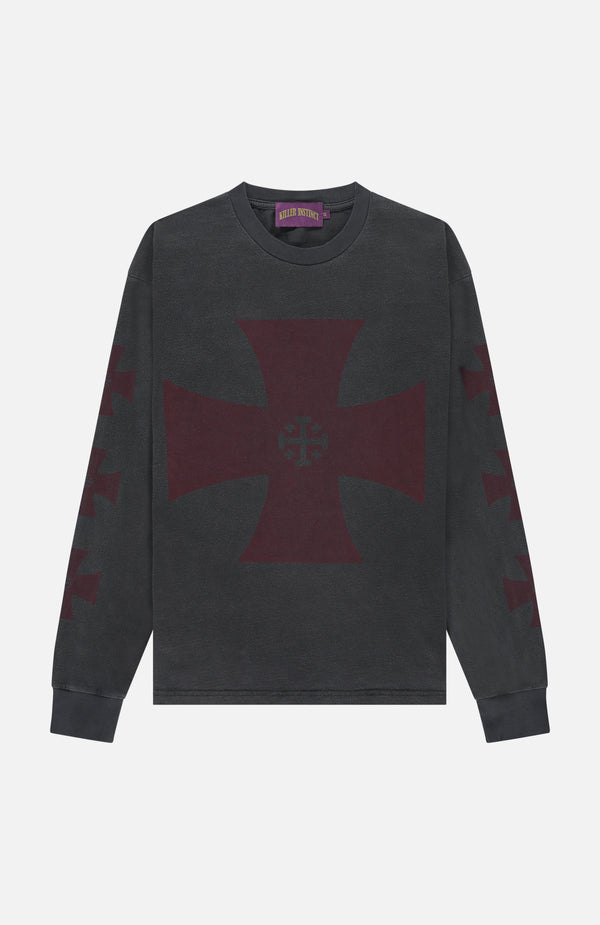 franzel amsterdam Killer Cross Longsleeve Dark grey