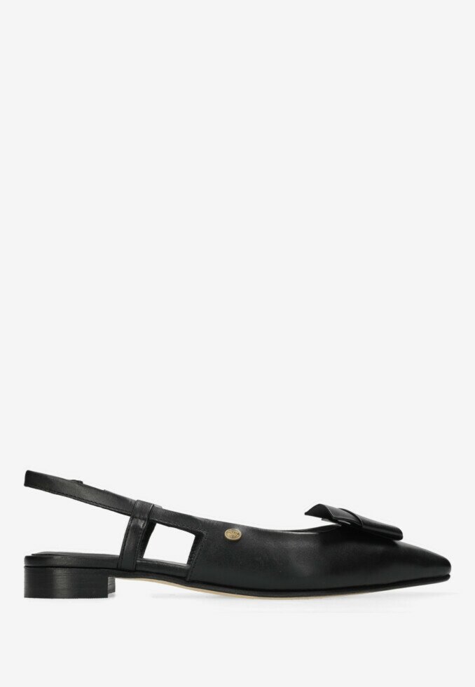 fred de la bretoniere Ballerina Slingback Elisse Zwart