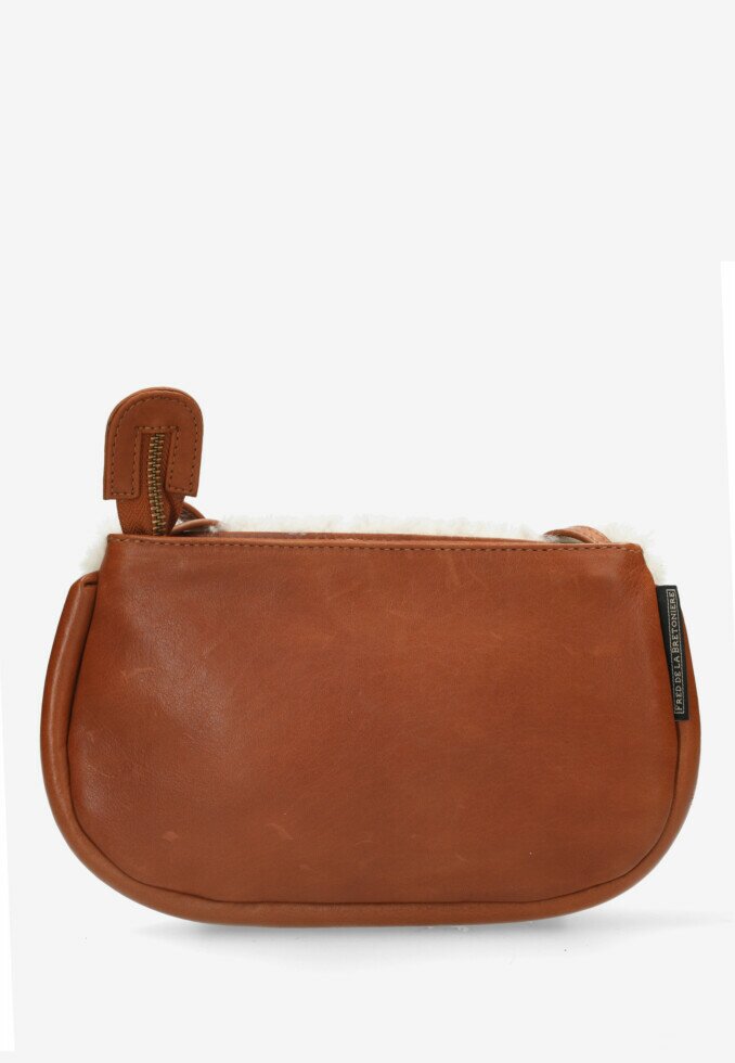 Fred De La Bretoniere Crossbody Bag Elle Off White/Cognac