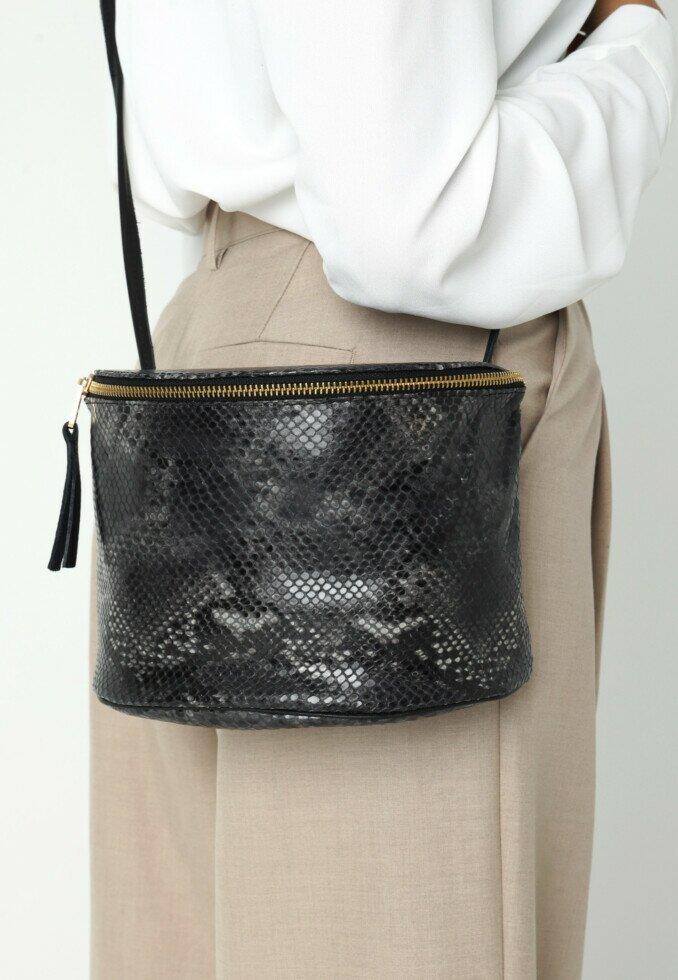 Fred De La Bretoniere Crossbody Tas Marianneke L Antraciet Grijs