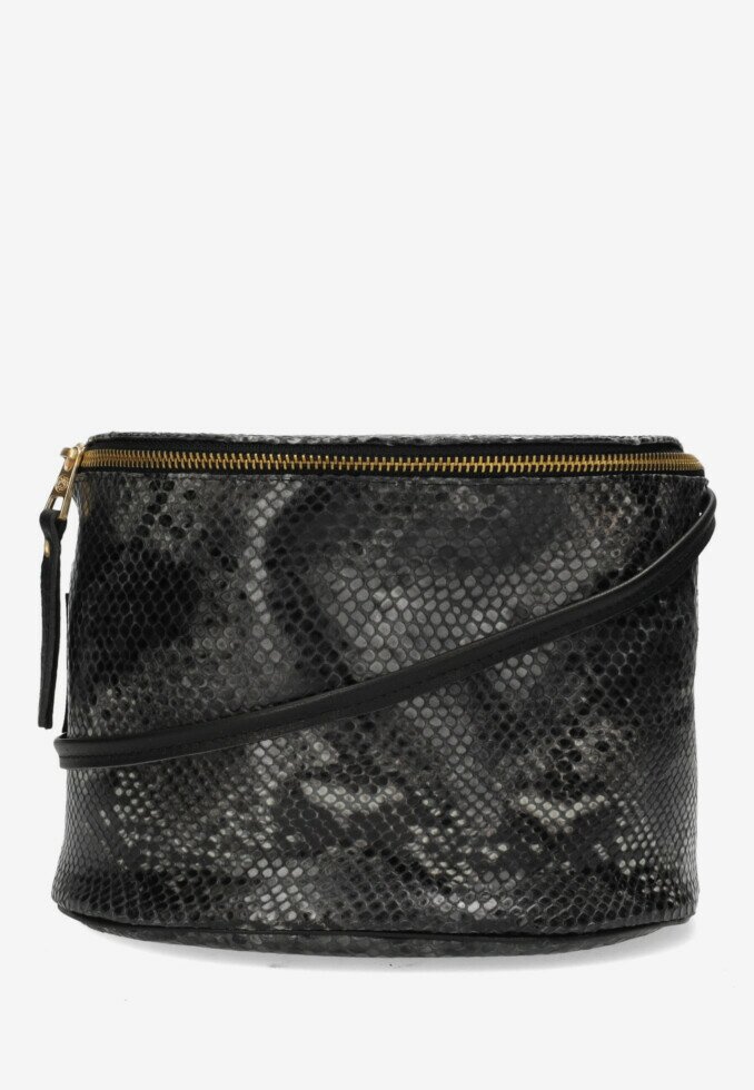 fred de la bretoniere Crossbody Tas Marianneke L Antraciet Grijs