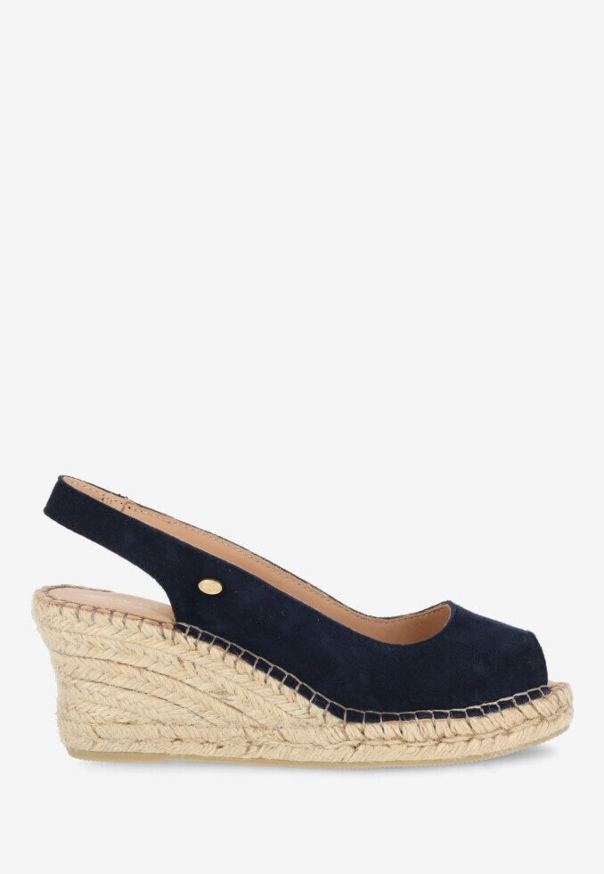 fred de la bretoniere Espadrille Clare Beau Dark Blue