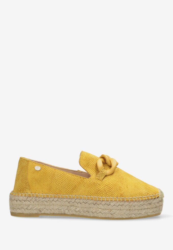 fred de la bretoniere Espadrille June Li Mustard Yellow