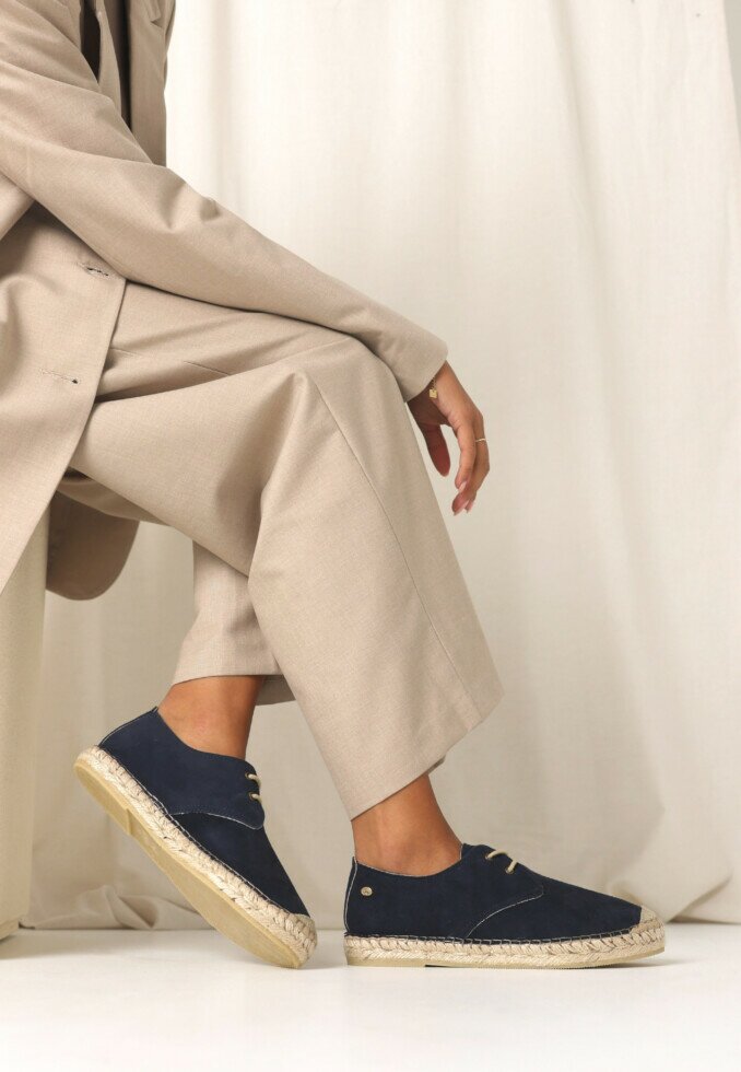 fred de la bretoniere Espadrille Mili Luna Donker Blauw