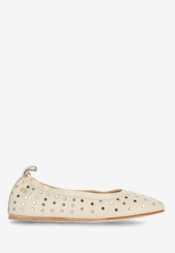 fred de la bretoniere Ballerina Elodie Stud Beige