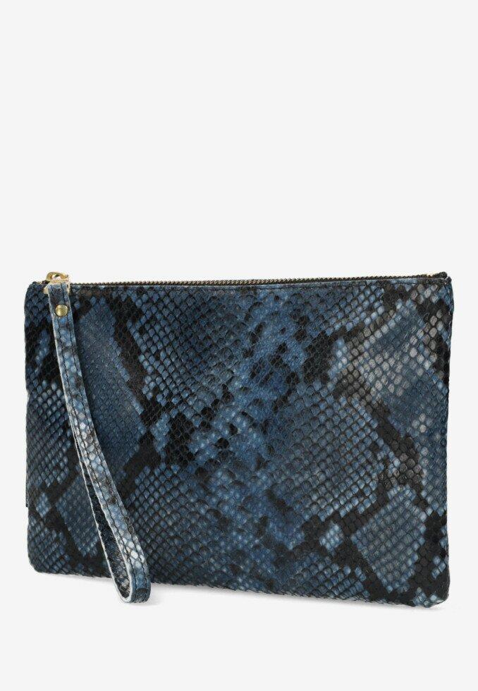Fred De La Bretoniere Clutch Donkerblauw