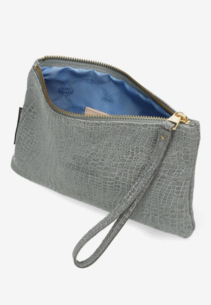 Fred De La Bretoniere Clutch Grijs