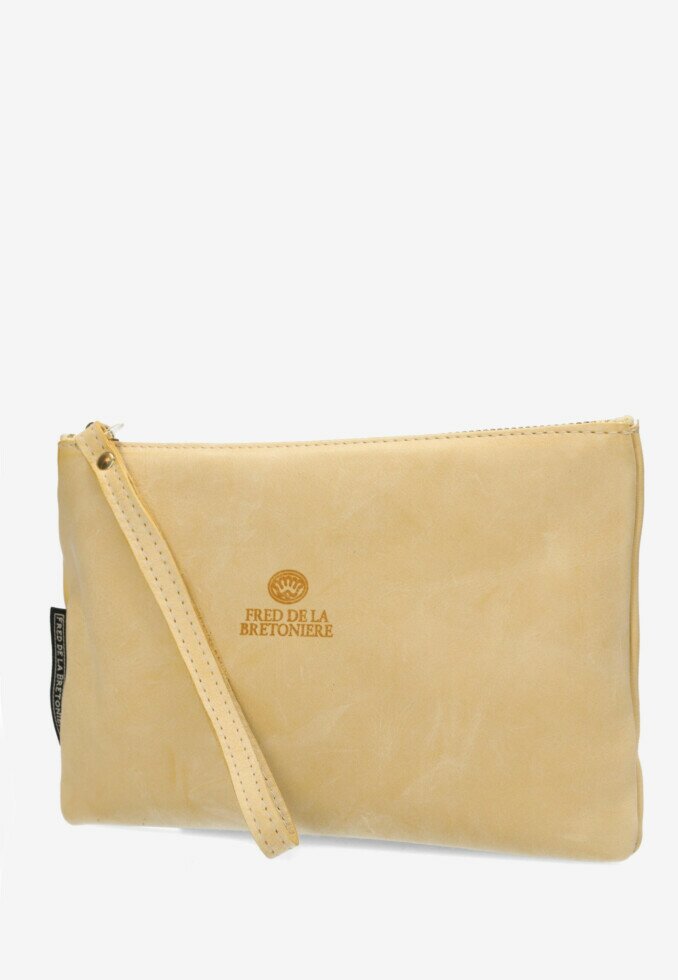 Fred De La Bretoniere Clutch Licht Geel