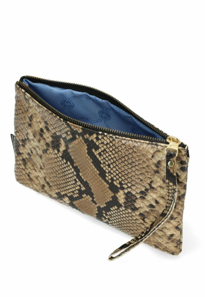 Fred De La Bretoniere Clutch Taupe