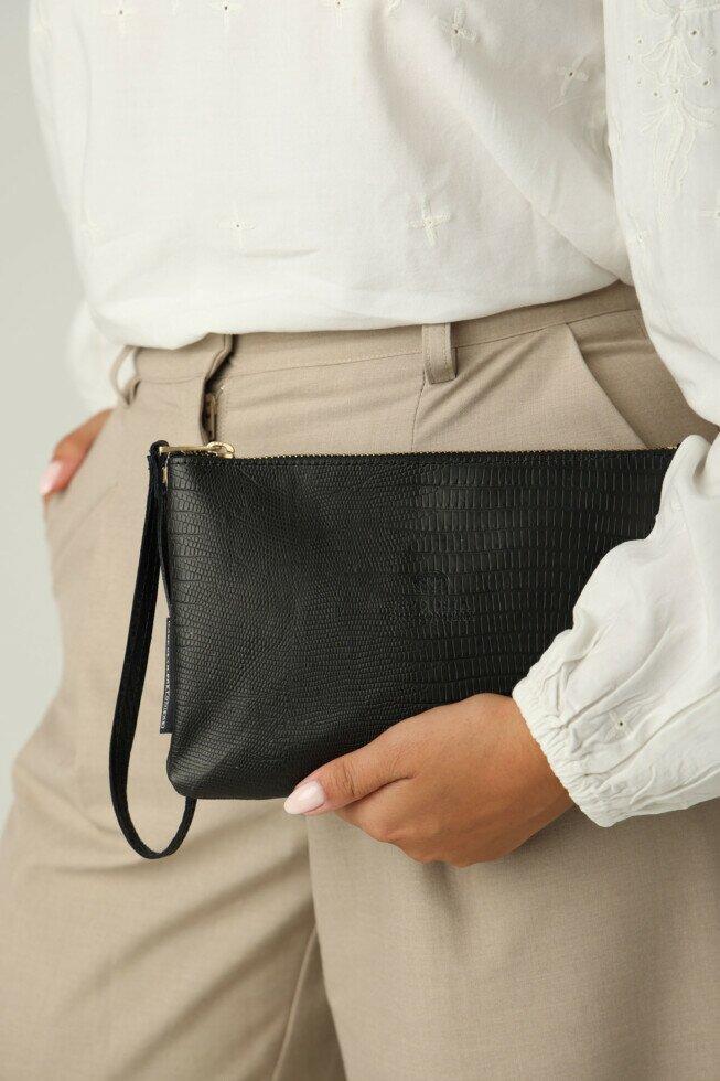 Fred De La Bretoniere Clutch Zwart