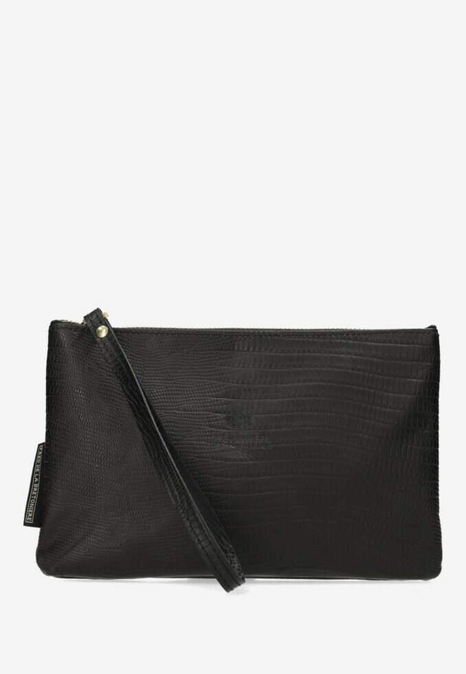 fred de la bretoniere Clutch Zwart