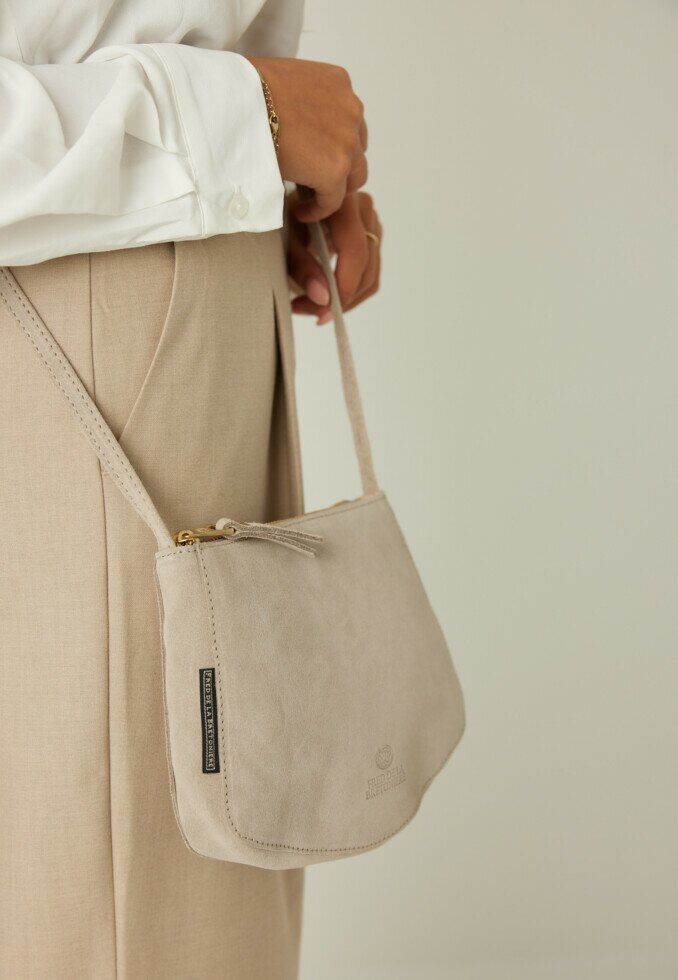 Fred De La Bretoniere Crossbody Bag Beau Taupe