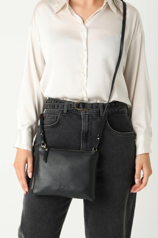 Fred De La Bretoniere Crossbody Bag Bregje Zwart