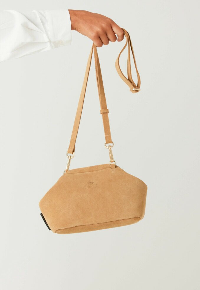 Fred De La Bretoniere Crossbody Bag Cognac