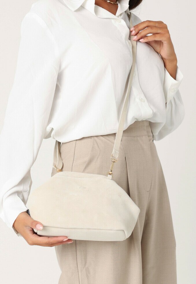 Fred De La Bretoniere Crossbody Bag Ijs Wit