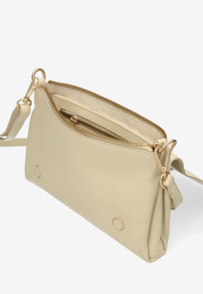 Fred De La Bretoniere Crossbody Bag Noa Off White