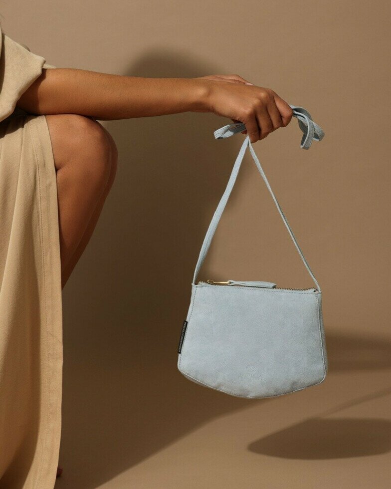 Fred De La Bretoniere Crossbodytas Blauw