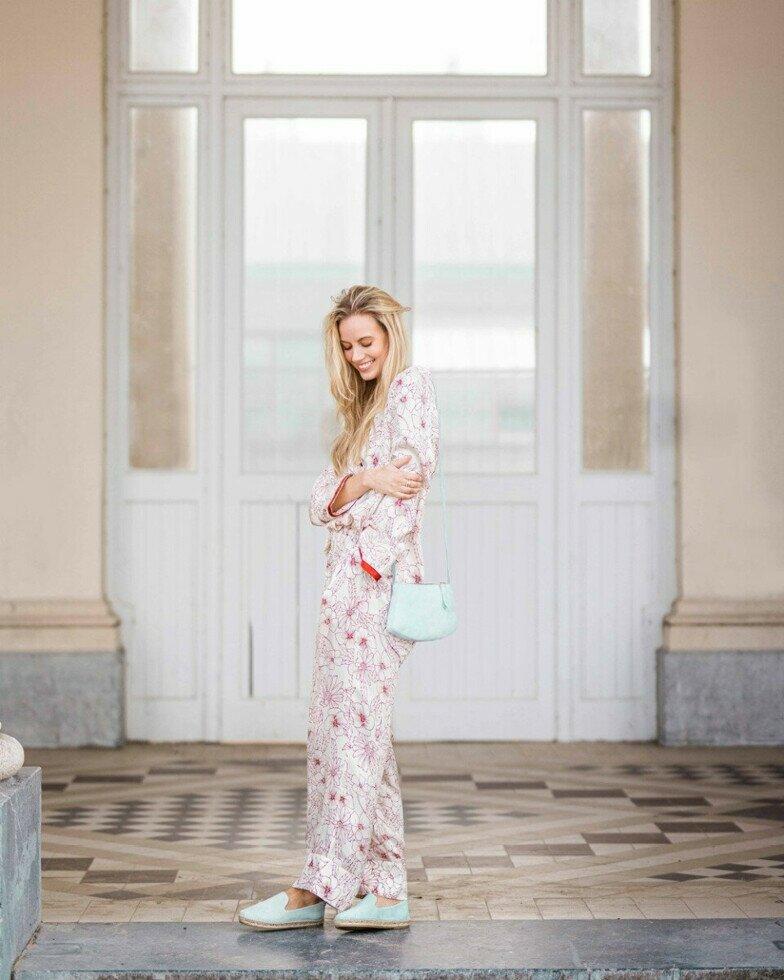 Fred De La Bretoniere Crossbodytas Blauw