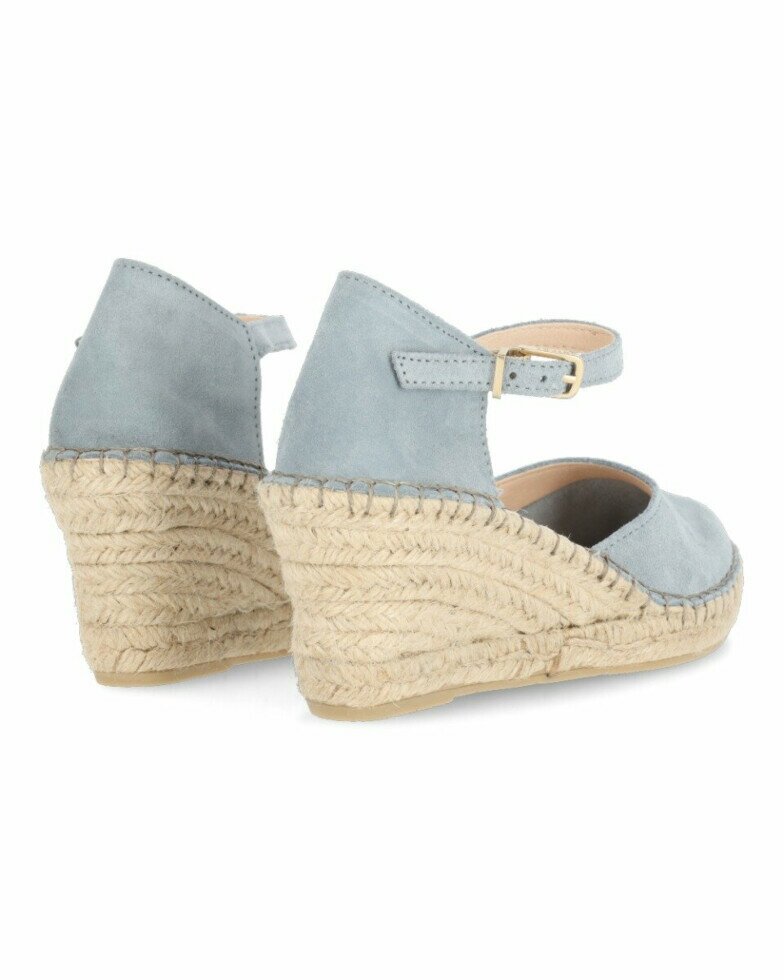 Fred De La Bretoniere Espadrille Clare Blauw