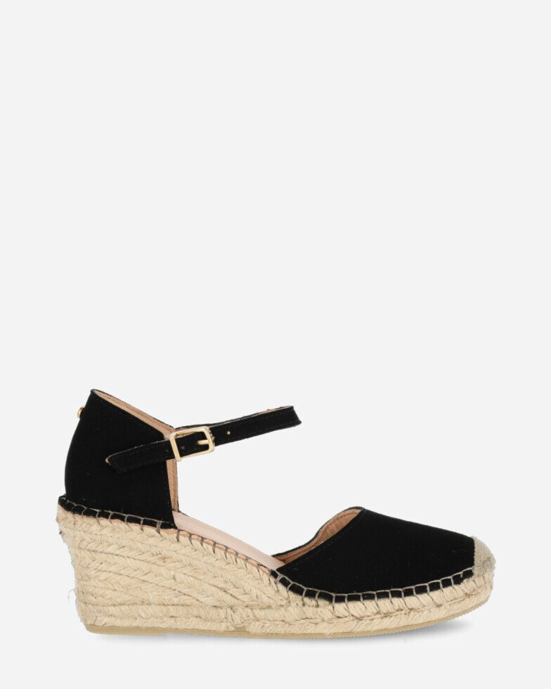 fred de la bretoniere Espadrille Clare Kiki Black