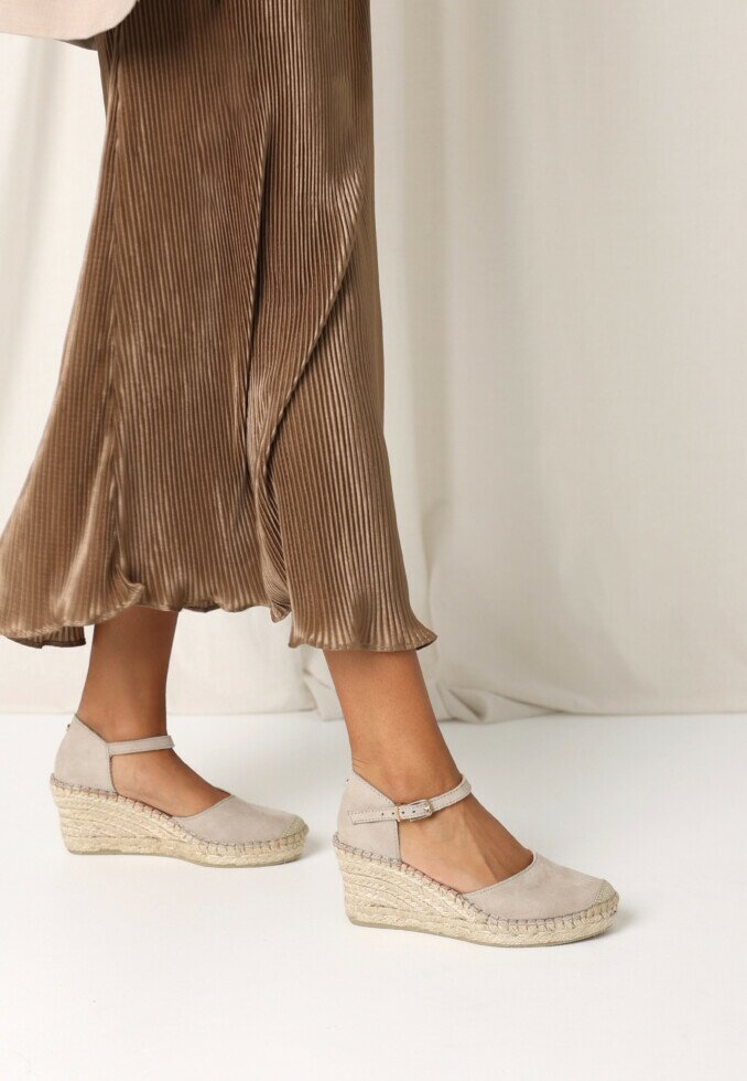 Fred De La Bretoniere Espadrille Clare Kiki Taupe