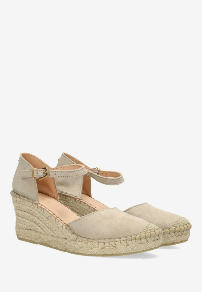 Fred De La Bretoniere Espadrille Clare Kiki Taupe