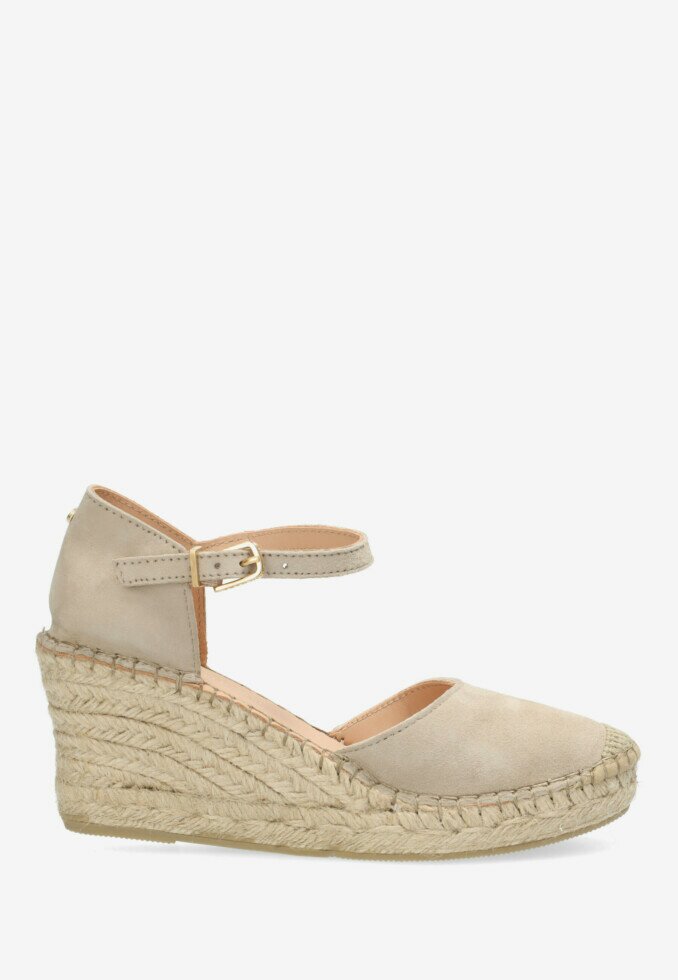 fred de la bretoniere Espadrille Clare Kiki Taupe