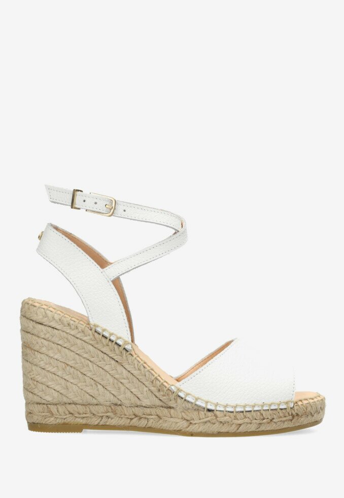 fred de la bretoniere Espadrille Jacky O-Nine Wit