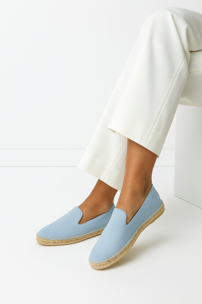 Fred De La Bretoniere Espadrille Loafer Blauw