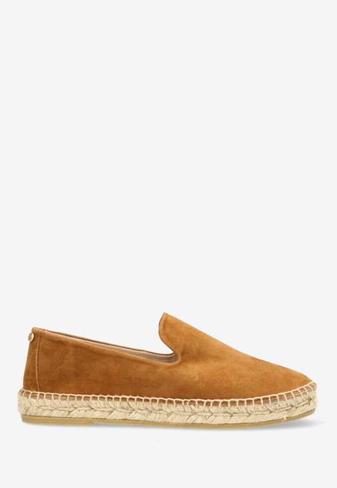 fred de la bretoniere Espadrille Loafer Cognac