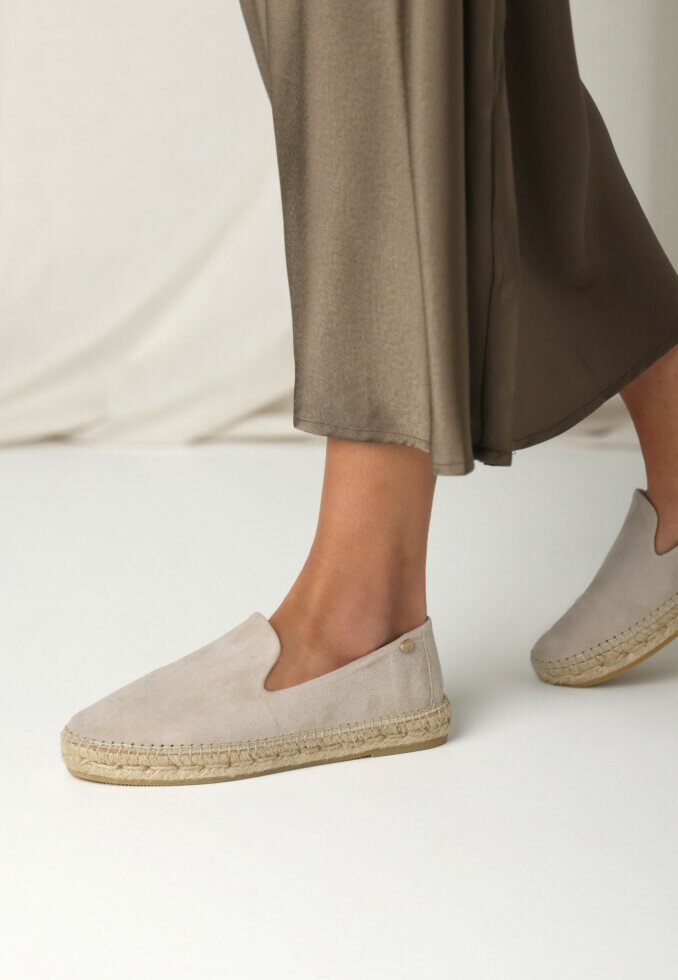 Fred De La Bretoniere Espadrille Mili Fe Taupe