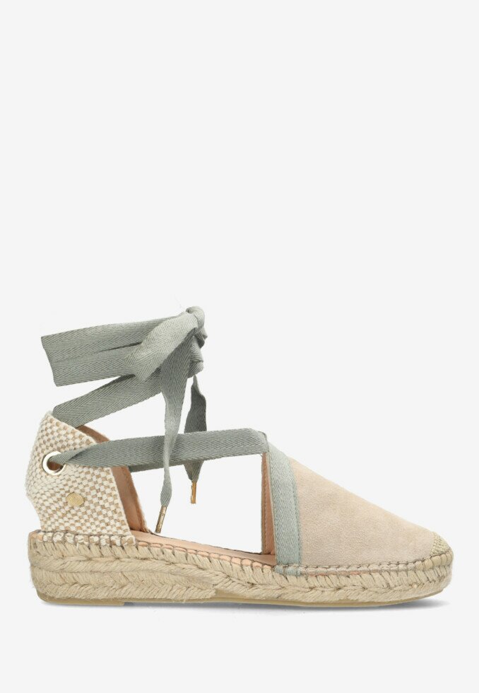 fred de la bretoniere Espadrille Romi Lena Taupe