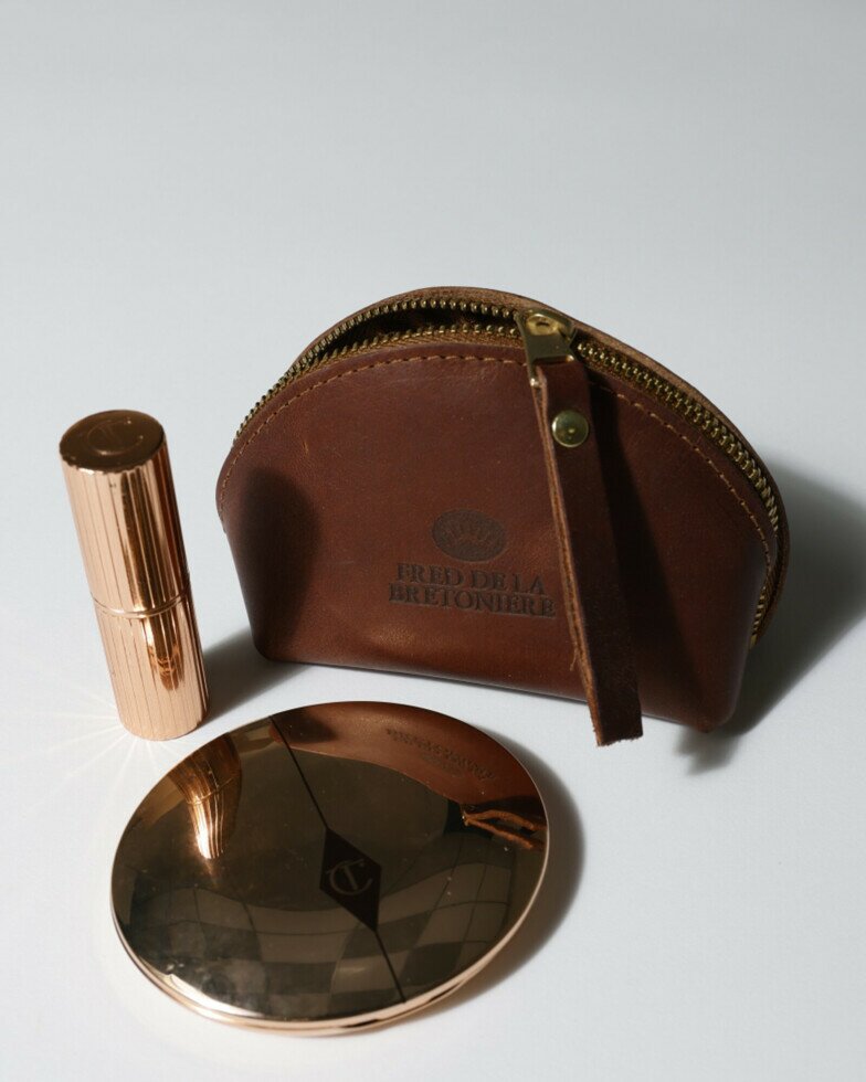 Fred De La Bretoniere Etui Bruin