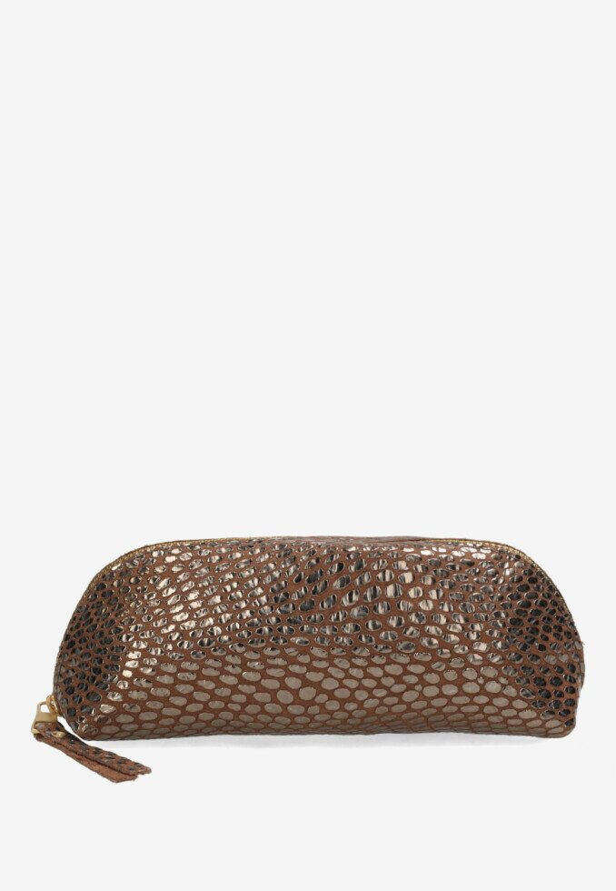 fred de la bretoniere Etui Bruin/Goud