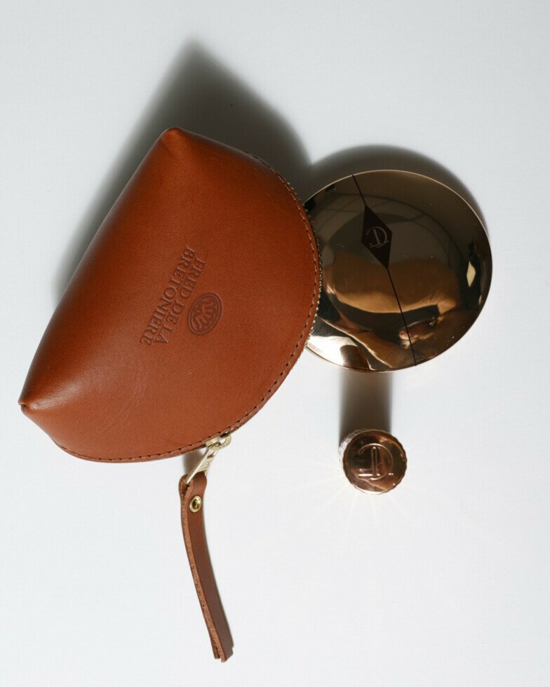 Fred De La Bretoniere Etui Cognac