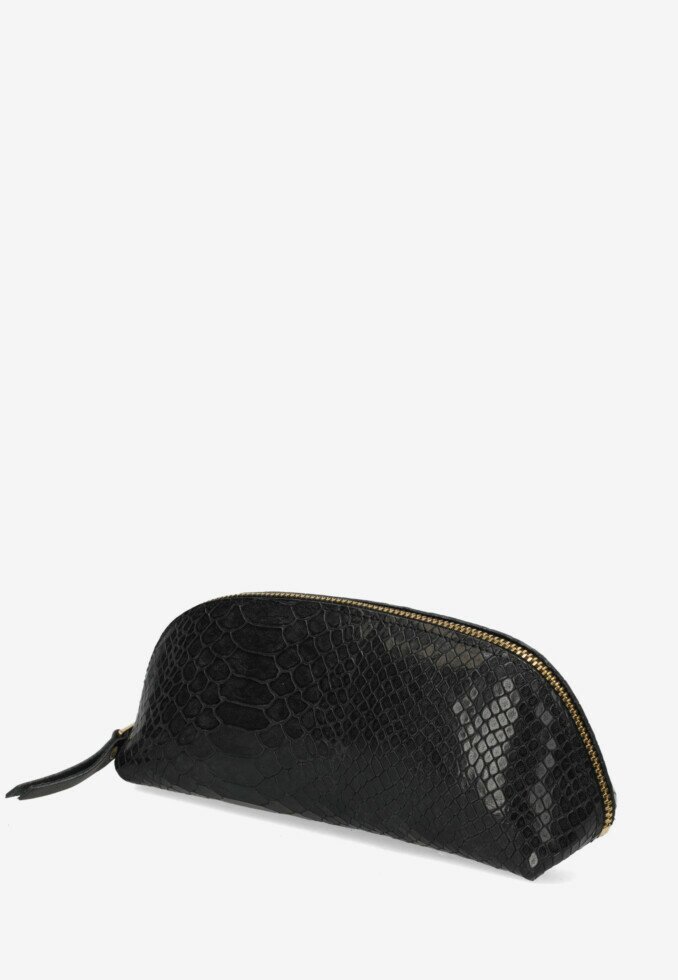 Fred De La Bretoniere Etui Croco Zwart