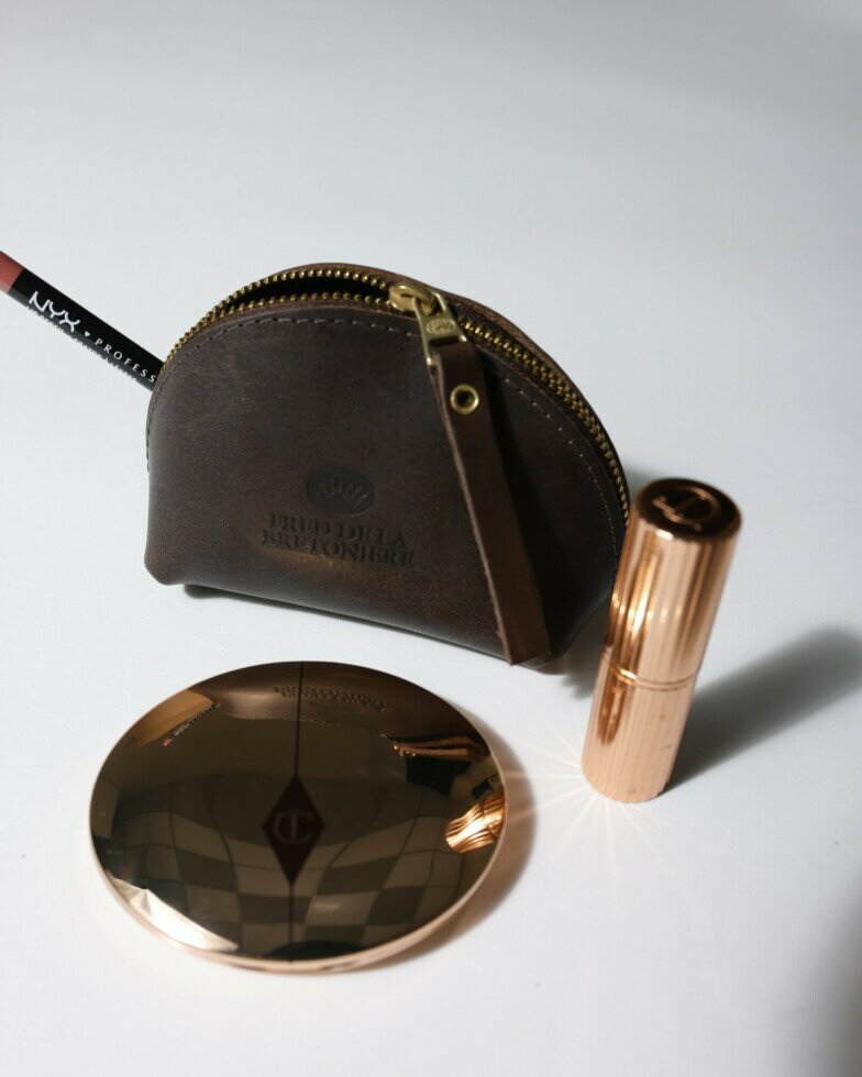 Fred De La Bretoniere Etui Donkerbruin