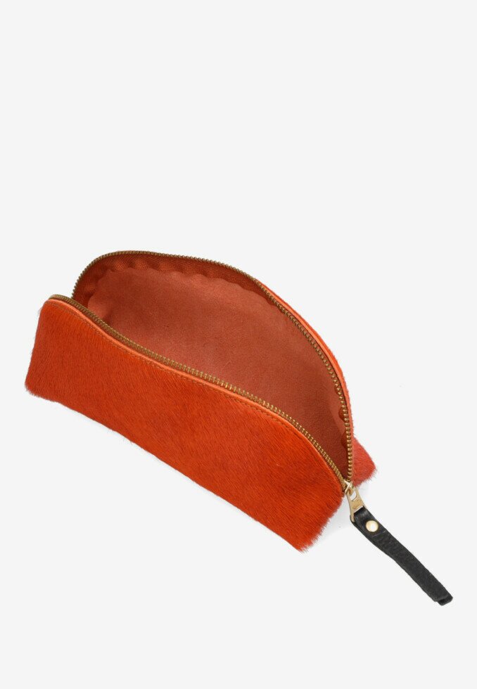 Fred De La Bretoniere Etui Pony Orange