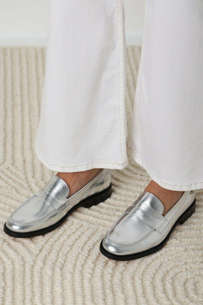 Fred De La Bretoniere Loafer Nika Zilver