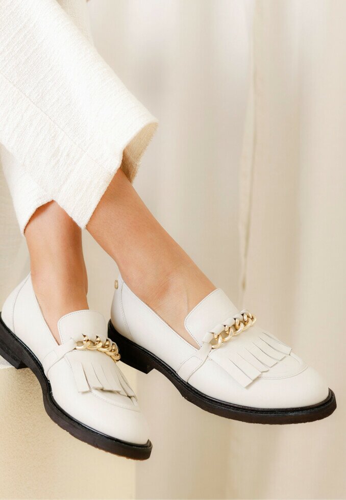 Fred De La Bretoniere Loafer Paris Off White