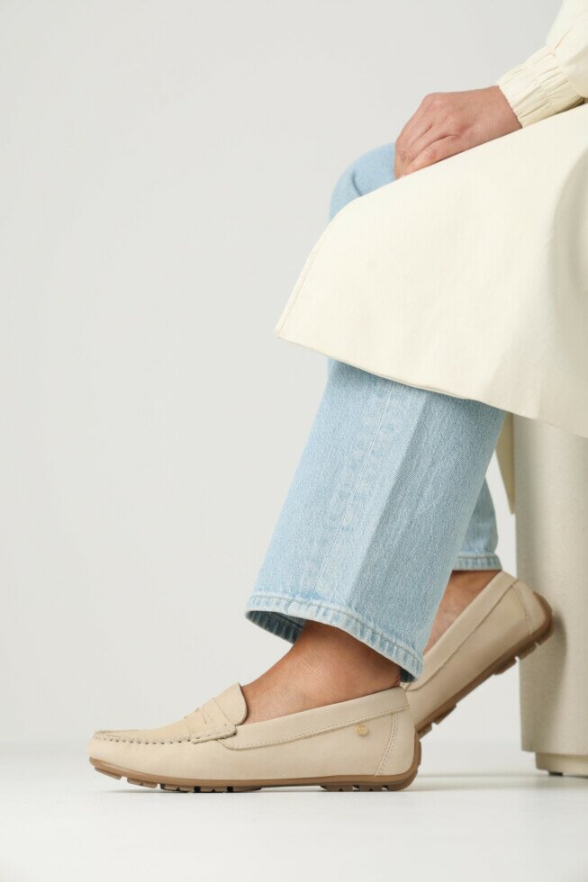 Fred De La Bretoniere Mocassin Liene Zand