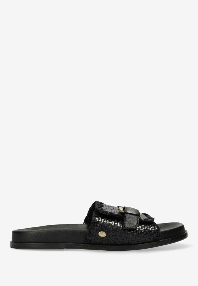 fred de la bretoniere Sandaal Ebby Elena Zwart